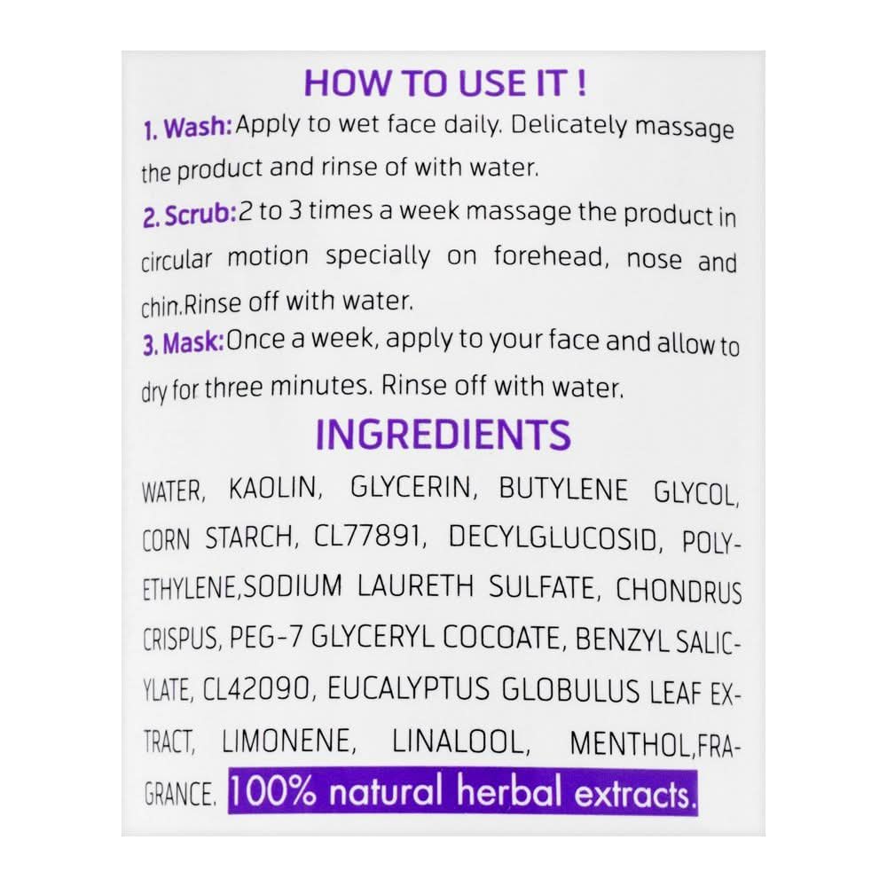 Derma Shine Fairness Facial Lightening Wash + Scrub + Mask, 200g, Scrubs, Derma Shine, Chase Value