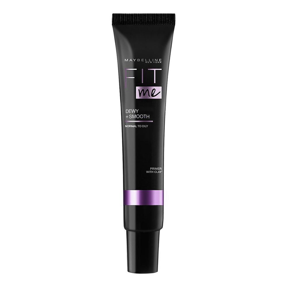 Maybelline New York Fit Me Dewy + Smooth Primer With Clay, Normal To Dry Skin, Face Primers, Maybelline, Chase Value