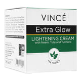 Vince Extra Glow Lightening Cream, With Neem, Tulsi And Turmeric, 40ml, Creams & Lotions, Vince, Chase Value