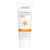 Vince Suncare Spf 40 Sun Block, All Skin Types, 75ml, Skin Treatments, Vince, Chase Value