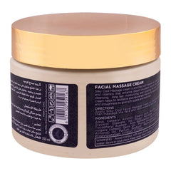Silky Cool Gold Facial Massage Cream, All Skin Types, 350ml