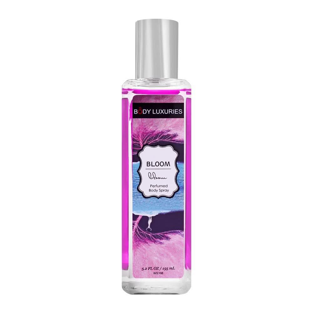 Body Luxuries Bloom Perfumed Body Spray, For Women, 155ml, Women Body Spray & Mist, Body Luxuries, Chase Value