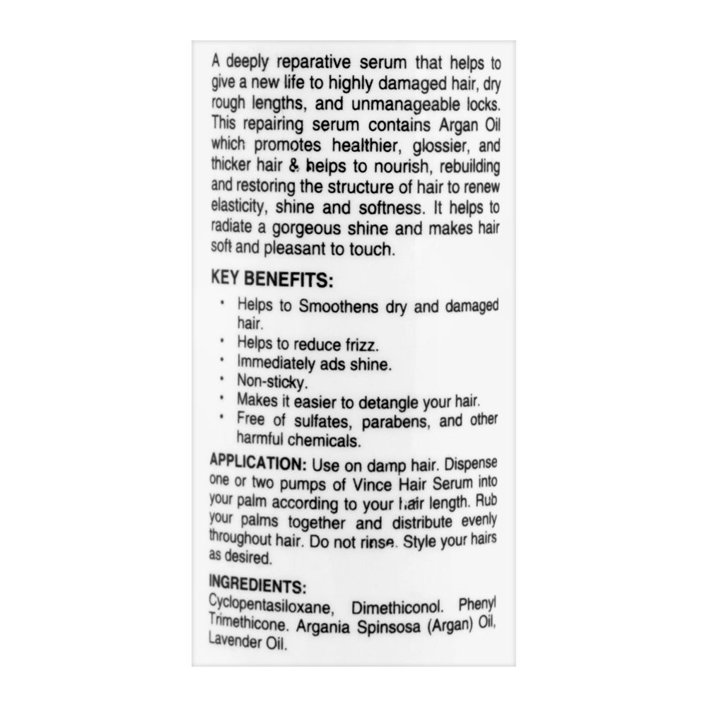 Vince Re-Alive Absolute Revival Hair Serum, 80ml, Skin Treatments, Vince, Chase Value