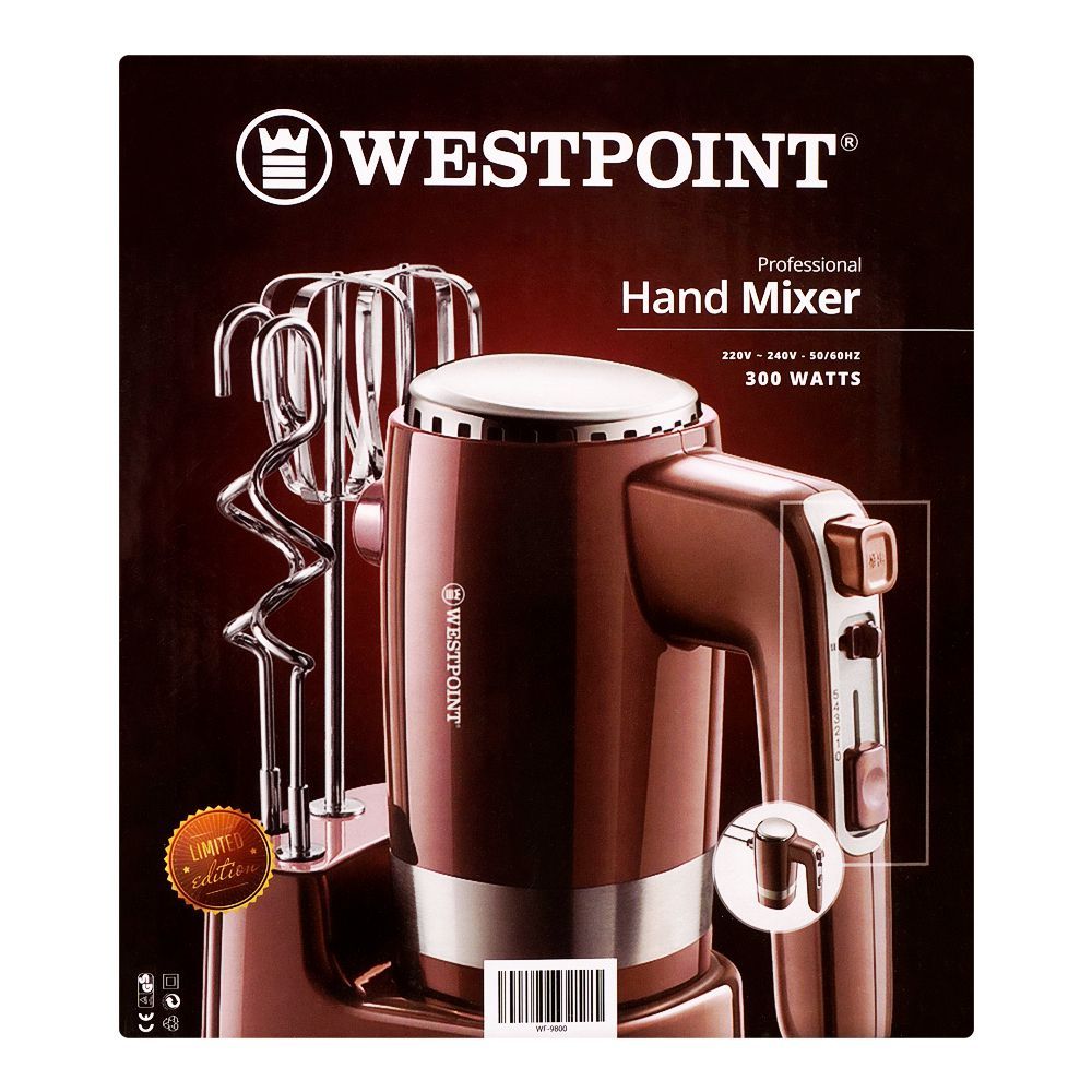 Westpoint Egg Beater With Stand - WF-9800, Juicer Blender & Mixer, Westpoint, Chase Value