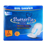 Butterfly Long Wide Size Ultra Napkins, XXL, 8-Pack, Sanitory Napkins, Butterfly, Chase Value