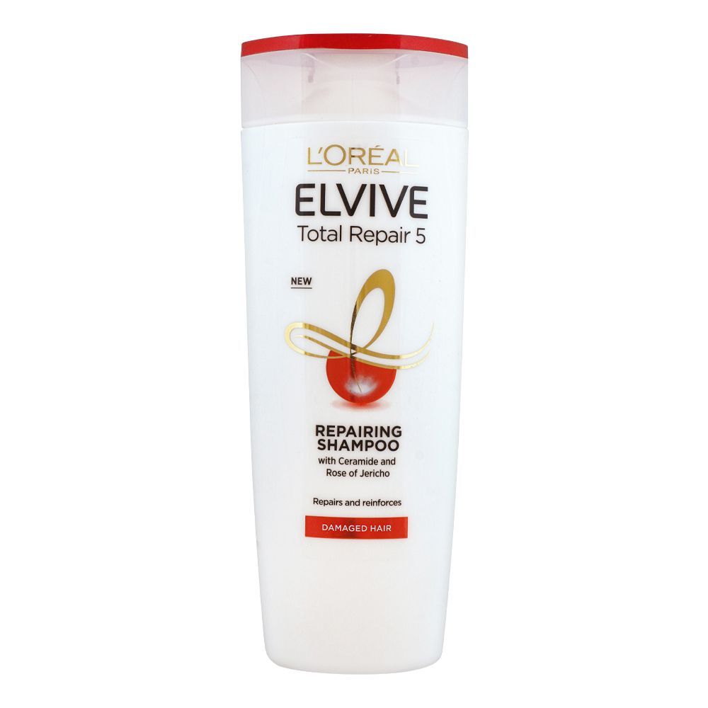 L'Oreal Paris Elvive Total Repair 5 Repairing Shampoo, 360ml, Shampoo & Conditioner, Loreal, Chase Value