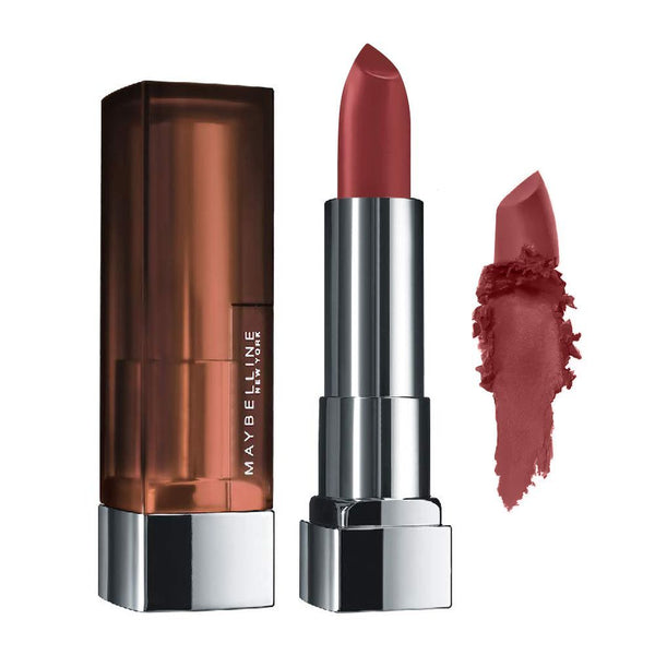 Maybelline New York Color Sensational Creamy Matte Lipstick, 660 Touch Of Spice