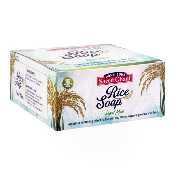 Saeed Ghani Rice Handmade Soap 100 gm, Soaps, Saeed Ghani, Chase Value