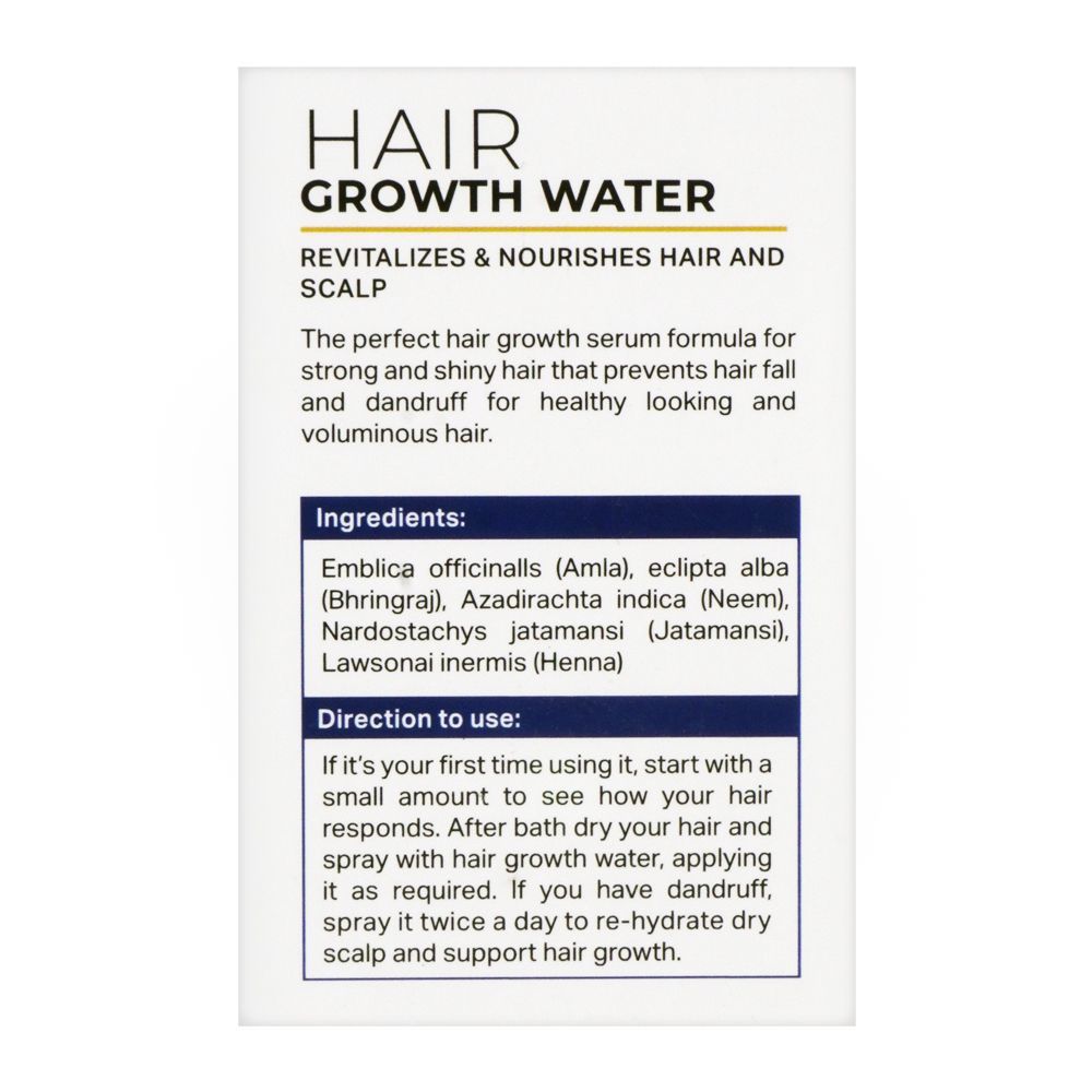 Saeed Ghani Hair Growth Water, 120ml, Face Washes, Saeed Ghani, Chase Value