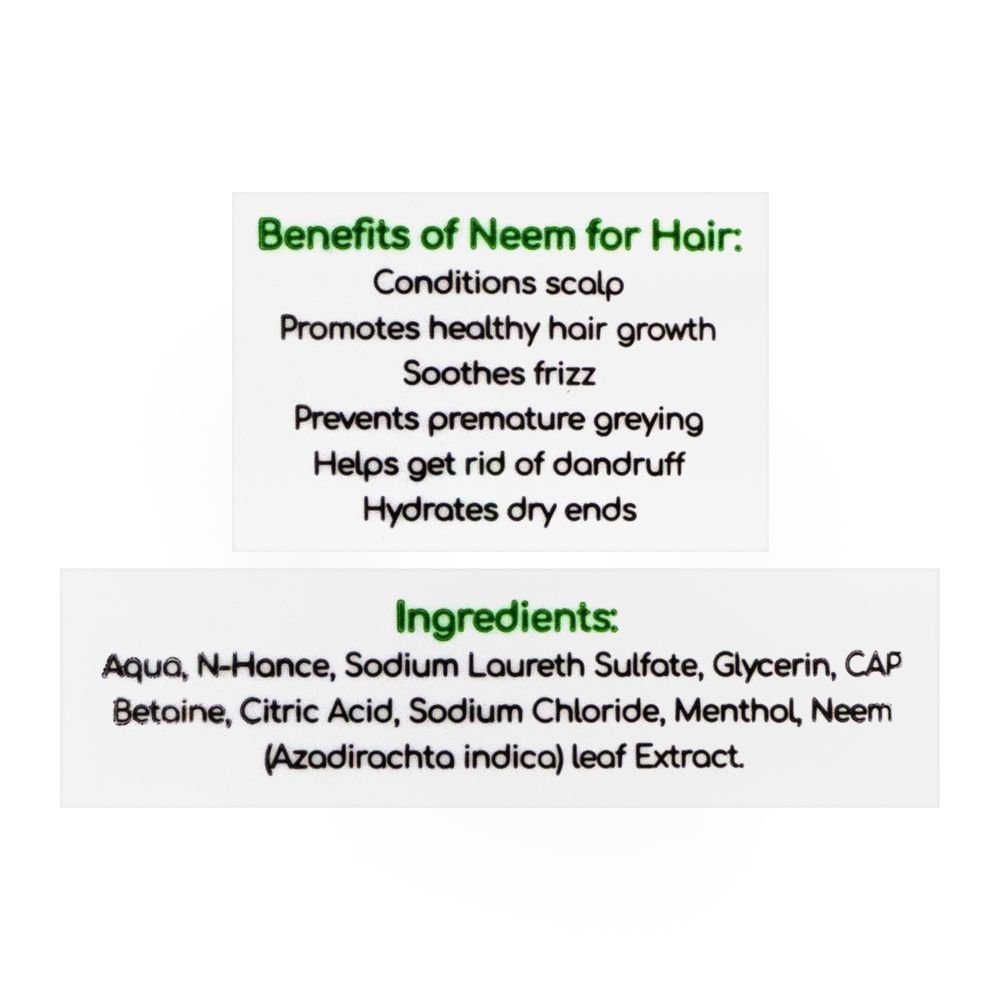 Saeed Ghani Neem & Mint Refresh Shampoo 200ml, Shampoo & Conditioner, Saeed Ghani, Chase Value
