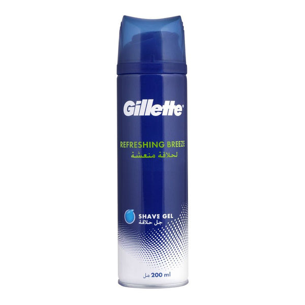 Gillette Refreshing Breeze Shave Gel, 200ml