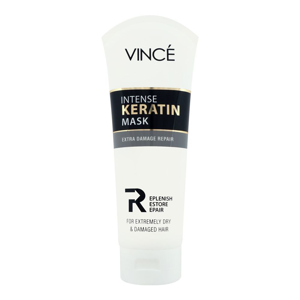 Vince Extra Damage Repair Intense Keratin Hair Mask, 200ml, Shampoo & Conditioner, Vince, Chase Value
