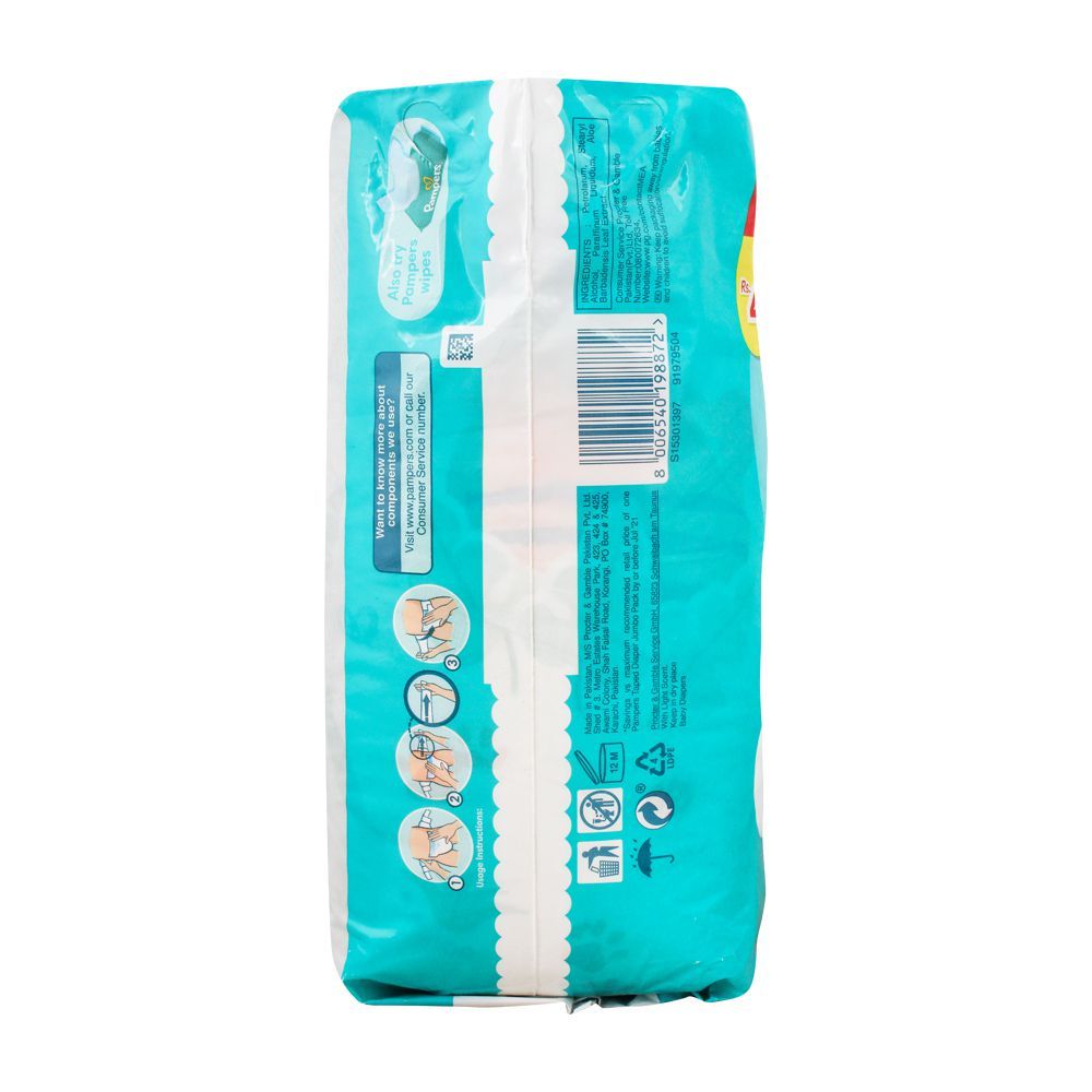 Pampers Skin Comfort Diapers, No. 4, Maxi, 7-12 KG, 25-Pack, Diapers & Wipes, Pampers, Chase Value