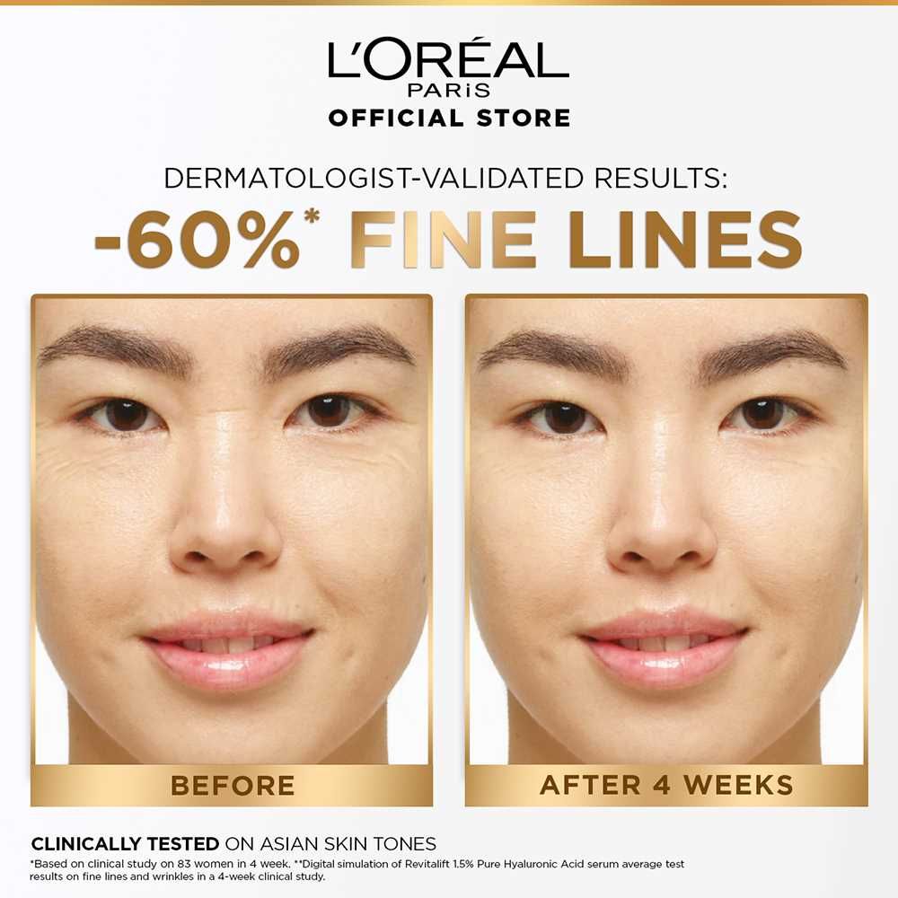 L'Oreal Paris Revitalift Hyaluronic Acid Serum, 30ml, Oils & Serums, Loreal, Chase Value