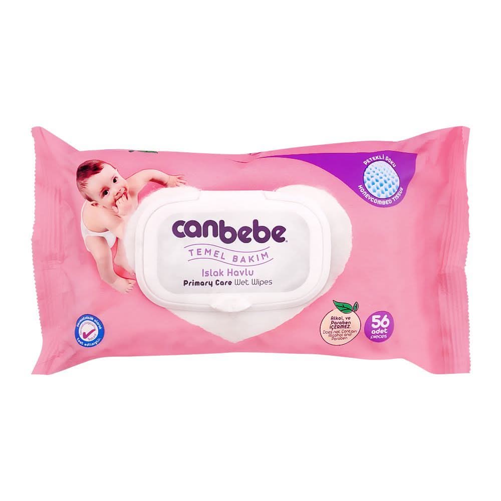 Canbebe Primary Care Wet Wipes With Led, 56'S, Diapers & Wipes, Canbebe, Chase Value