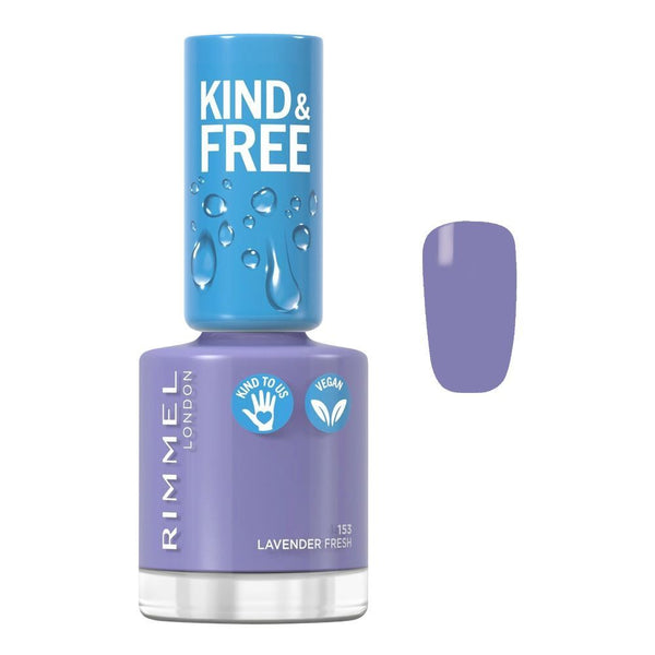 Rimmel Kind & Free Nail Polish, 153 Lavender Light, Nails, Rimmel, Chase Value