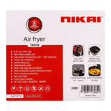 Nikai Air Fryer, 8L, 1800W, NAF-877A, Air Fryer, Nikai, Chase Value