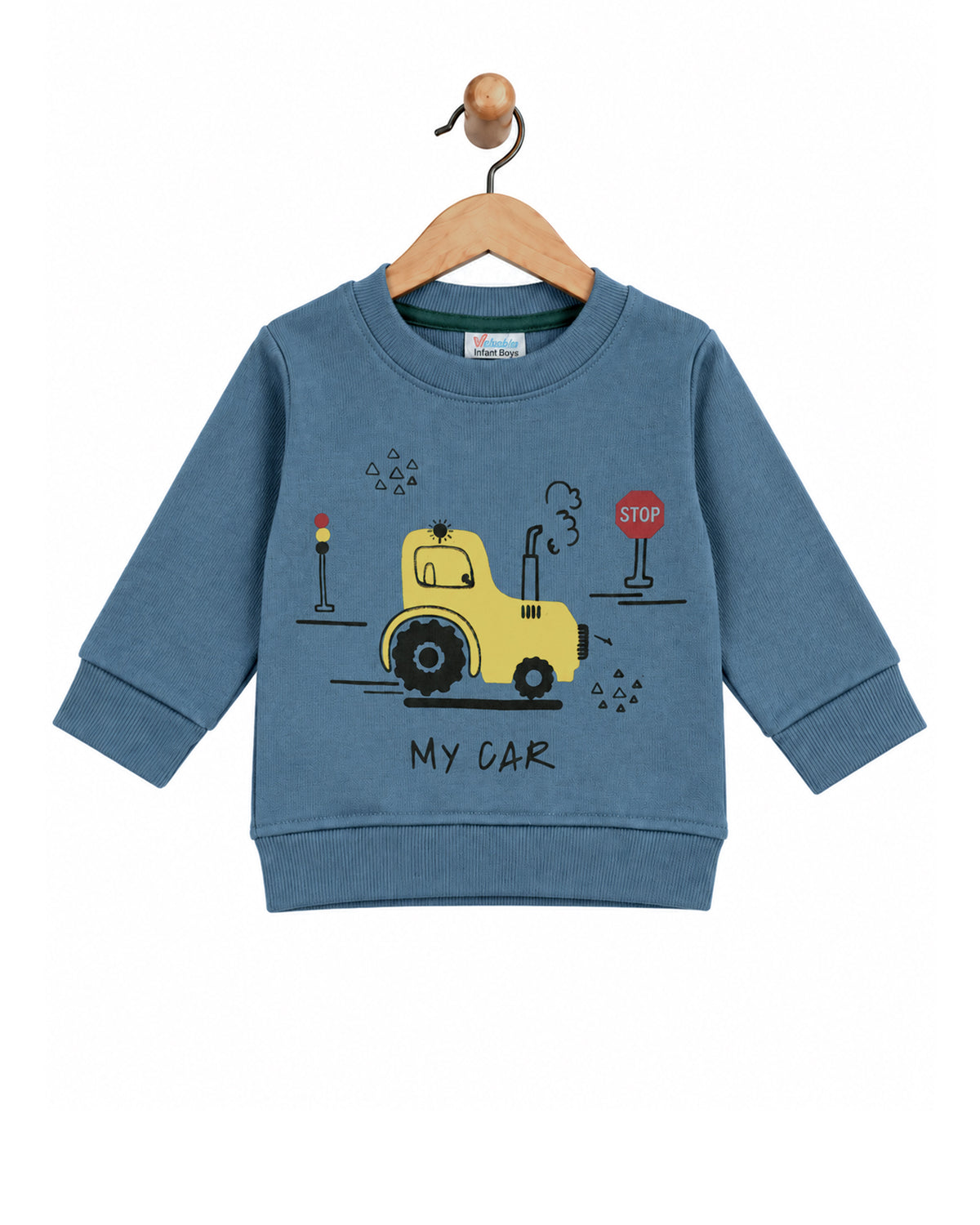 Valuables Newborn Boys Full Sleeves T-Shirt