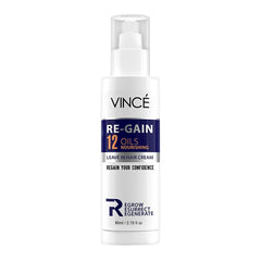 Vince Re-Gain 12 Oils Nourishing Leave In Hair Cream, 80ml, Creams & Lotions, Vince, Chase Value