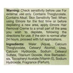 Elmore Quick & Gentle Soft & Smooth Chamomile Fragrance Sensitve Skin Hair Removal Cream, 100g