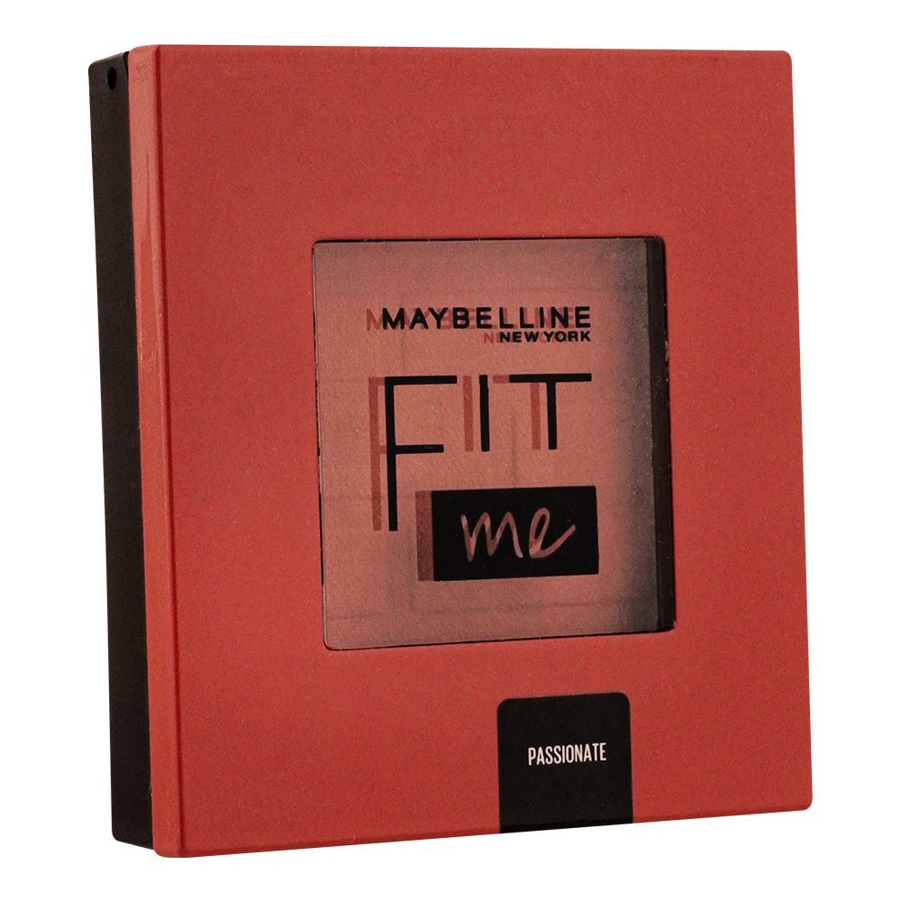 Maybelline New York Fit Me Mono Blush, 16 Hr Long Lasting Wear, 60, Passionate, Blush, Maybelline, Chase Value