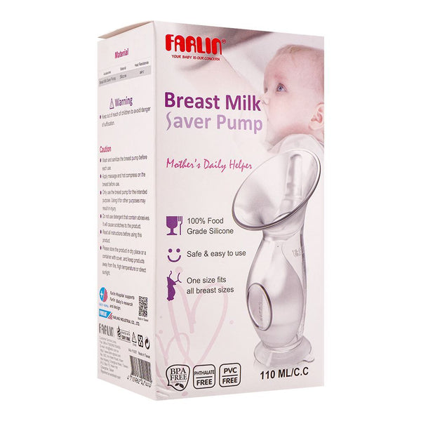 Farlin Breast Milk Saver Pump, 110ml, AA-11007, Feeding Supplies, Farlin, Chase Value