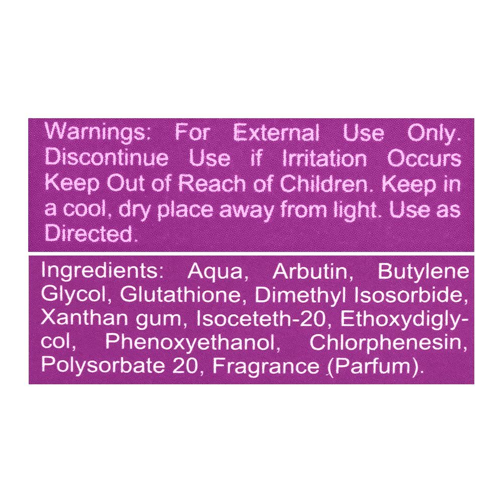 Elmore Elixir Brightening Alpha Arbutin & Glutathione 2% Serum, 30ml, Oils & Serums, Elmore, Chase Value