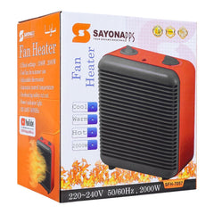 Sayona Fan Heater, 2000W, SFH-7057