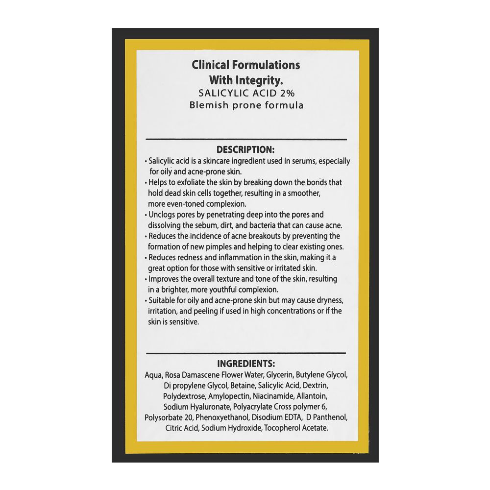 Color Studio Face Serum - 30ml - Salicylic Acid, Oils & Serums, Color Studio, Chase Value