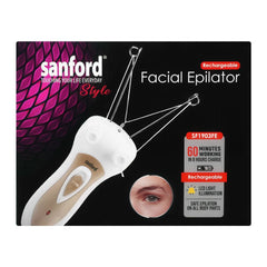 Sayona Rechargeable Facial Epilator, Sf1903Fe