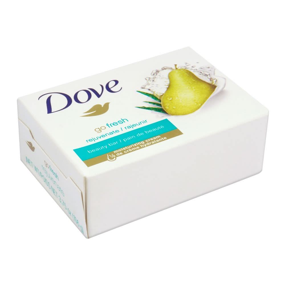 Dove Soap Go Fresh Rejuvenate Rajeunir, 106g, Soaps, Dove, Chase Value