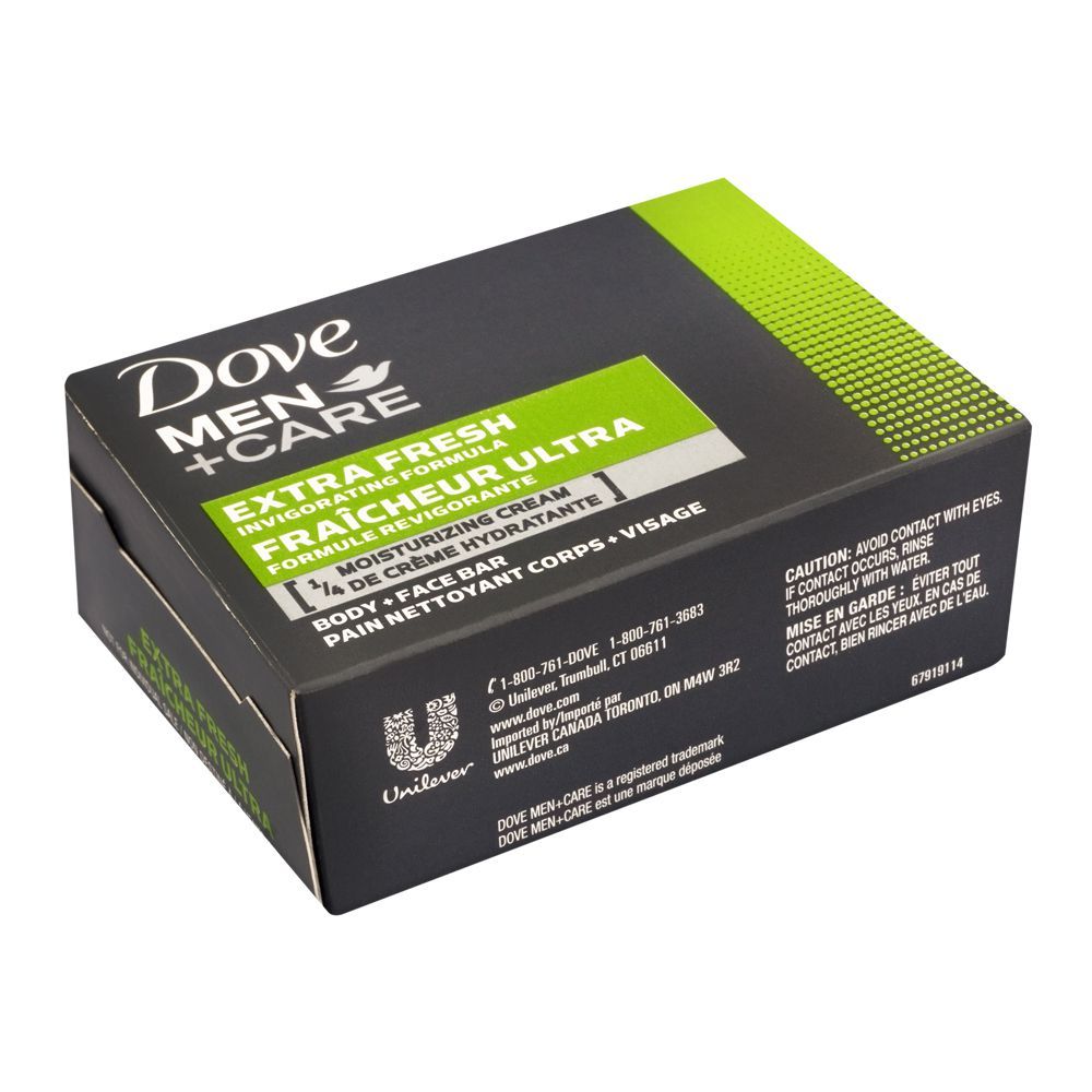 Dove Soap Men+ Care Extra Fresh, 106g, Soaps, Dove, Chase Value