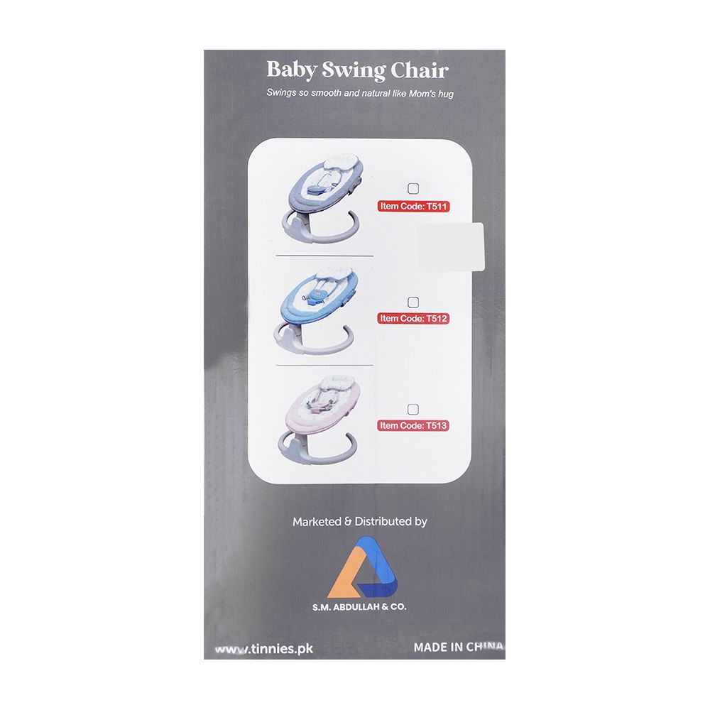 Tinnies Baby Bath Swing, Blue, 28X22 Inches,T512, Carrier Strollers & Furniture, Tinnies, Chase Value