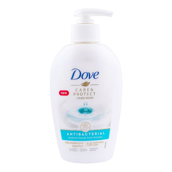 Dove Care & Protect Antibacterial Hand Wash, 250Ml, Hand Wash, Dove, Chase Value