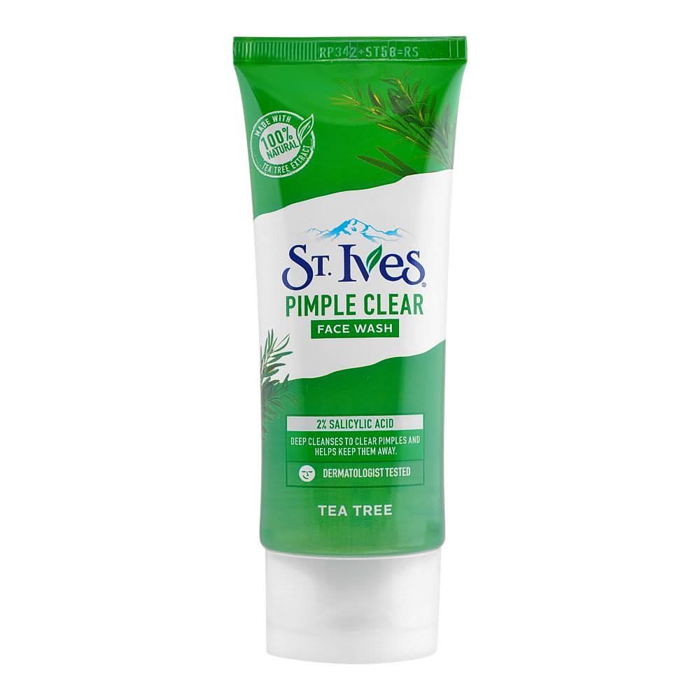Stives Pimple Clear Tea Tree Face Wash, 50g, Face Washes, Stives, Chase Value