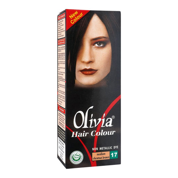 Olivia Hair Colour, 17 Medium Chestnut Brown