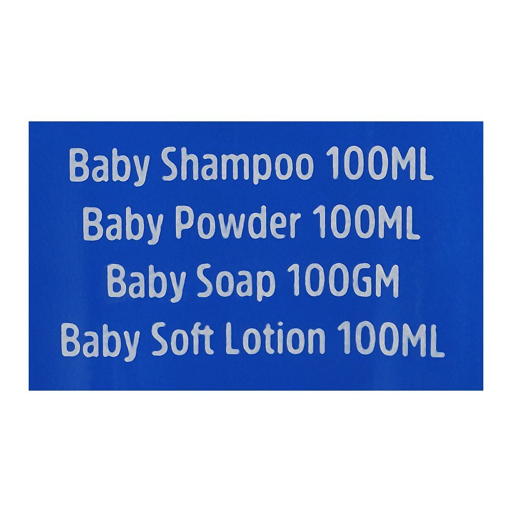 Johnson'S Baby Essentials Kit Shampoo + Powder + Soap + Lotion, 4-Pack, Baby Care, Johnson's, Chase Value