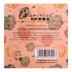 Glamorous Face Two Way Cake Face Powder 01, GF6903, 6g