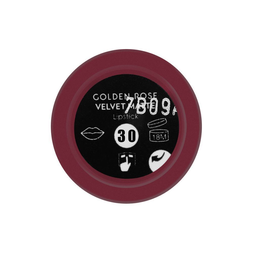 Golden Rose Velvet Matte Lipstick, 30, Lipstick, Golden Rose, Chase Value