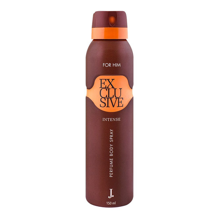 Junaid Jamshed J. Exclusive Intense Perfume Body Spray, For Men, 150ml, Men Perfumes, Junaid Jamshed, Chase Value