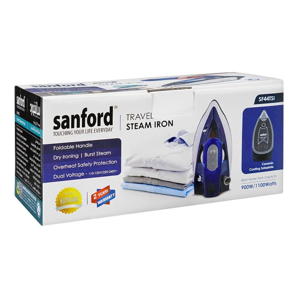 Sanford Travel Steam Iron, 900-1100W, SF-44TSI, Iron & Streamers, Sanford, Chase Value