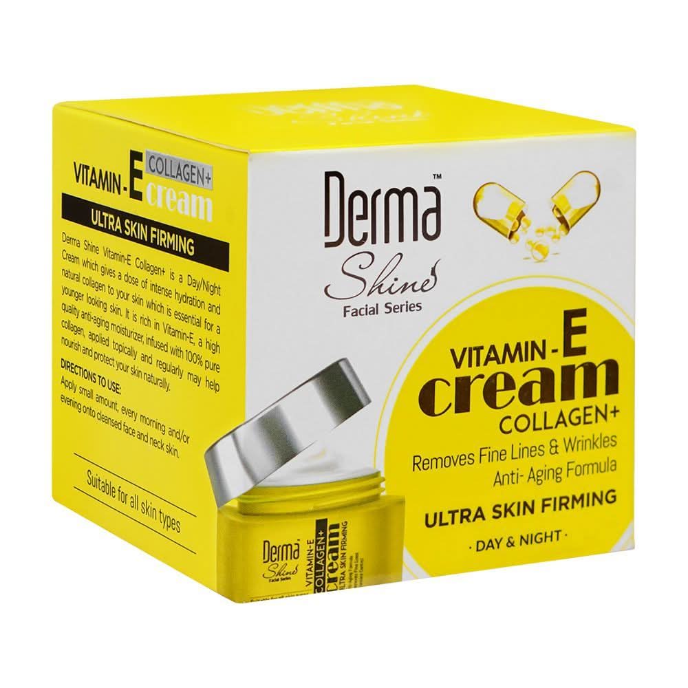 Derma Shine Day & Night Ultra Skin Firming Vitamin-E Cream, 50G, Creams & Lotions, Derma Shine, Chase Value