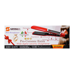 Sayona Pro-Ceramic Extra Wide Digital Ceramic Hair Straightener, 75W, Sy-9266