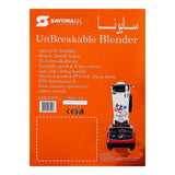 Sayona Professional Unbreakable Blender, 3000W, SB-4529, Juicer Blender & Mixer, Sayona, Chase Value