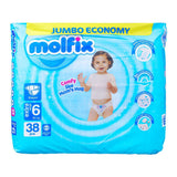 Molfix Pants CC UV Extra Large 38s Jumbo, Diapers & Wipes, Molfix, Chase Value