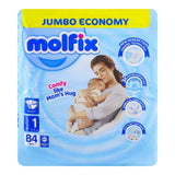 Molfix Diapers CC UV Newborn 84s Jumbo, Diapers & Wipes, Molfix, Chase Value