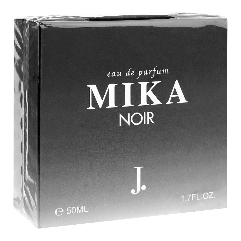 J. Mika Noir Eau de Perfume For Men 50ml, Men Perfumes, Junaid Jamshed, Chase Value