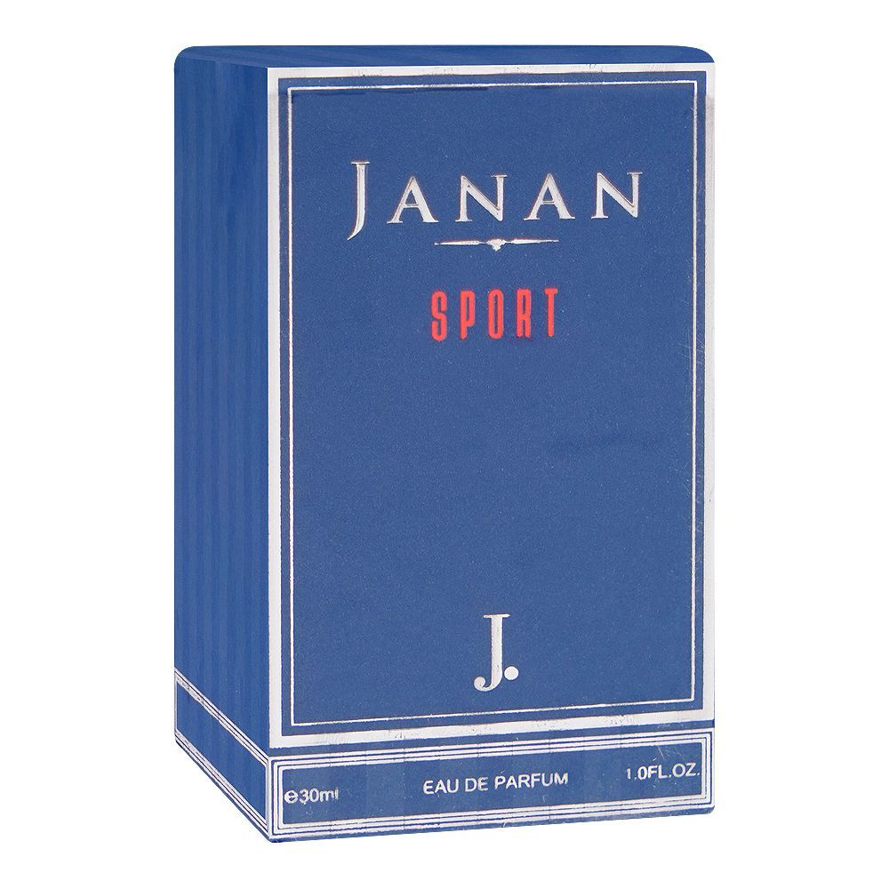 J. Janan Sport Eau De Perfume For Men 30ml, Men Perfumes, Junaid Jamshed, Chase Value
