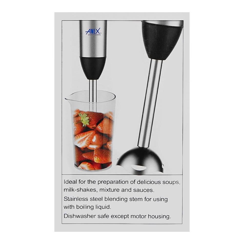 Anex Blender With Jug AG-134, Juicer Blender & Mixer, Anex, Chase Value