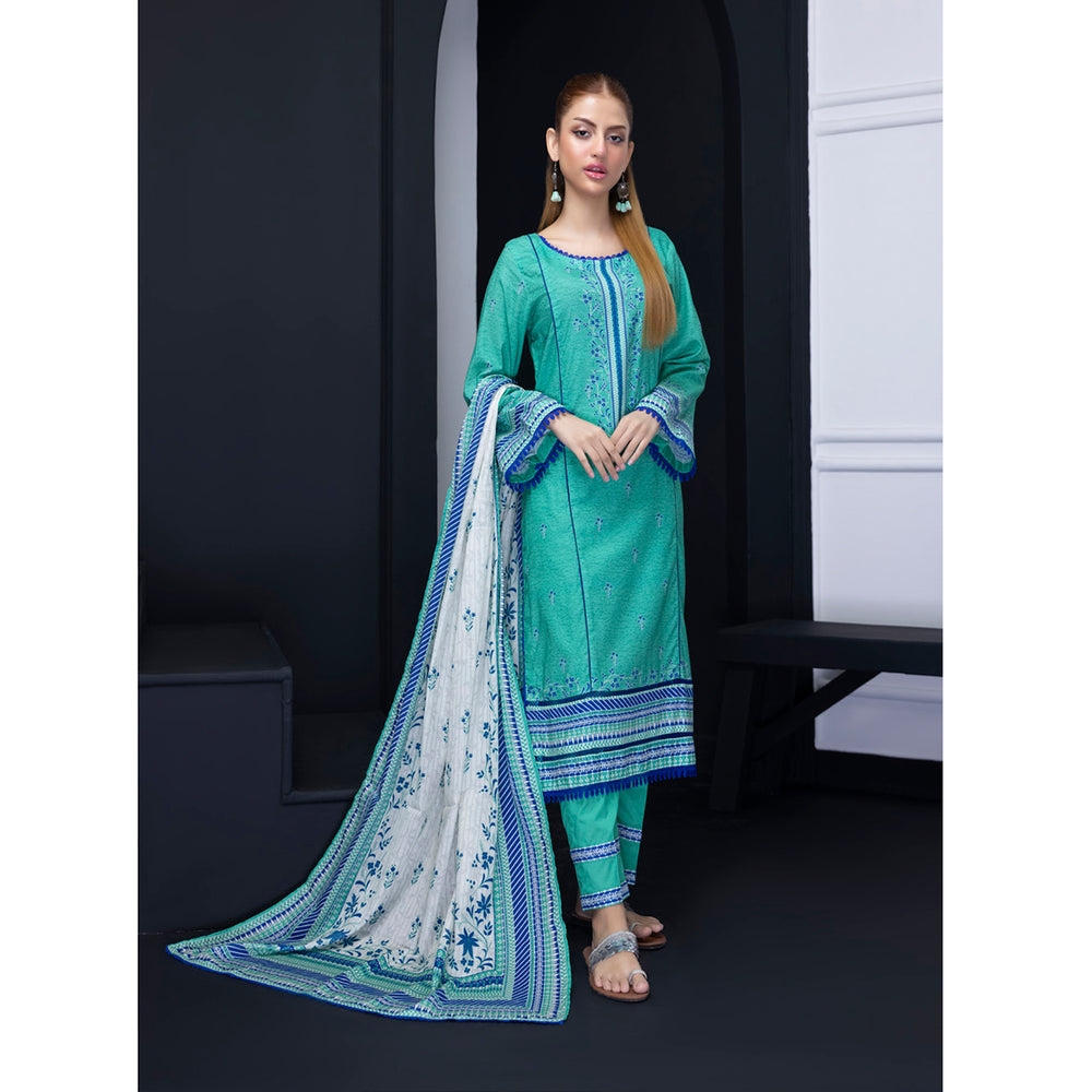 Salina Weaving Dobby By Regalia Lawn Printed Unstitched 3Pcs Suit V-2 - 12, Women, 3Pcs Shalwar Suit, Regalia Textiles, Chase Value